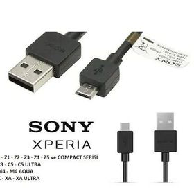 Sony Xperia Z Z1 Z2 Z3 Z4 Z5 Compact Şarj Data Kablosu