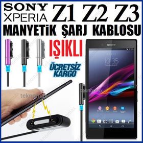 Sony Xperia Z1 Z2 Z3 Manyetik Şarj Kablosu