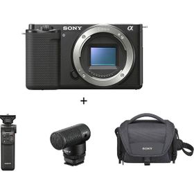 Sony ZV-E10 Aynasız Fotoğraf Makinesi + GP-VPT2BT Çekim Kolu