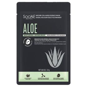 Soo'ae Aloe Vera Cilt Bakım Maskesi