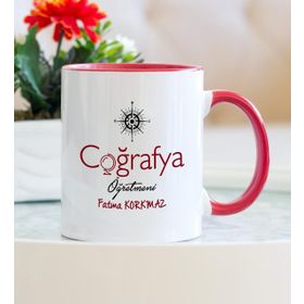 Soppigo Coğrafya Öğretmeni Kırmızı Kupa
