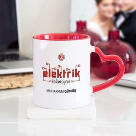 Soppigo Elektrik Teknisyeni Kalpli Kırmızı Kupa