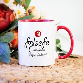 Soppigo Felsefe Öğretmeni Kırmızı Kupa