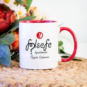 Soppigo Felsefe Öğretmeni Kırmızı Kupa