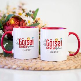 Soppigo Görsel Sanatlar Öğretmeni Kırmızı Kupa