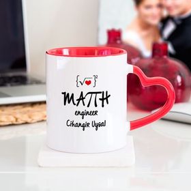 Soppigo Matematik Mühendisi Kalpli Kırmızı Kupa
