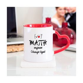 Soppigo Matematik Mühendisi Kalpli Kırmızı Kupa