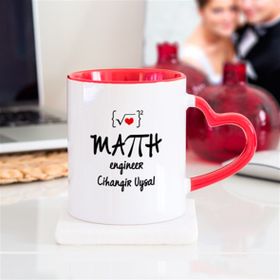 Soppigo Matematik Mühendisi Kalpli Kırmızı Kupa
