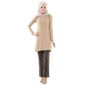 Soralline 1548 Kahverengi Kadın Pantolon