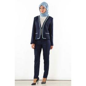 Soralline 1673 Lacivert Kadın Pantolon