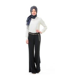 Soralline 1678 Lacivert Abiye Bol Kadın Pantolon