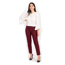 Soralline 1683 Bordo Kadın Pantolon