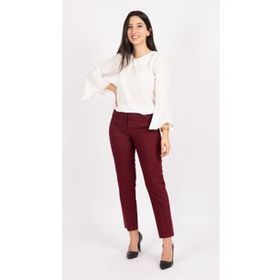 Soralline 1683 Bordo Kadın Pantolon