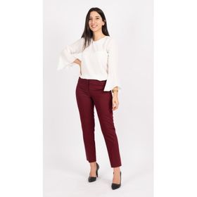 Soralline 1683 Bordo Kadın Pantolon