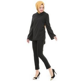 Soralline 1685 Siyah Kadın Pantolon