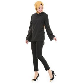Soralline 1685 Siyah Kadın Pantolon