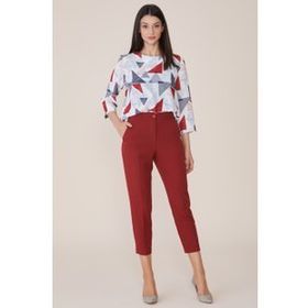 Soralline 1695 Kiremit Kadın Pantolon