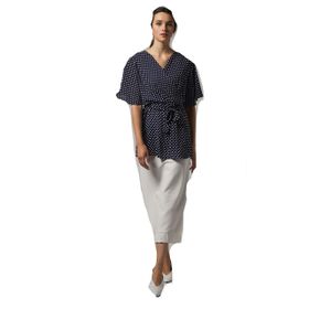 Soralline 4167 Lacivert Kadın Bluz