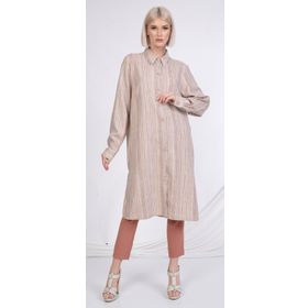 Soralline 4185 Kahverengi Kadın Tunik