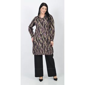 Soralline 4185 Mor Kadın Tunik