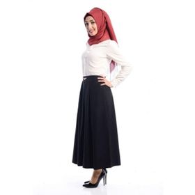 Soralline 763 Siyah Kadın Etek