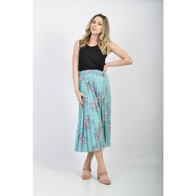 Soralline 781 Mint Yeşili Kadın Etek