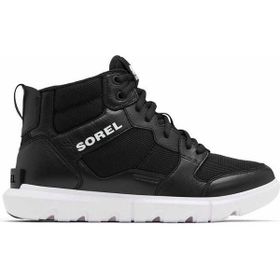 Sorel Explorer Sneaker Mid Wp Siyah Kadın Kısa Bot
