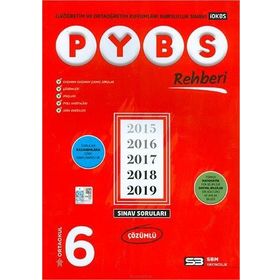 Soru Bankası Merkezi Yayınları 6. Sınıf Pybs Sınav Rehberi