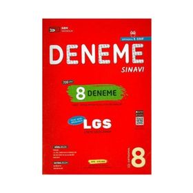 Soru Bankası Merkezi Yayınları 8. Sınıf LGS 8 Deneme Sınavı