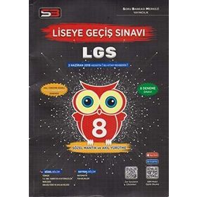 Soru Bankası Merkezi Yayınları 8. Sınıf LGS 8 Deneme Sınavı