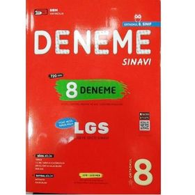 Soru Bankası Merkezi Yayınları 8. Sınıf LGS 8 Deneme Sınavı