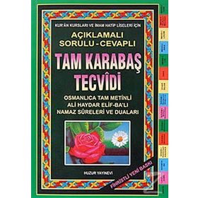 Soru Cevaplı Tam Karabaş Tecvidi