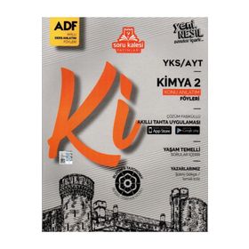 Soru Kalesi Yayınları AYT Kimya 2 Konu Anlatım Föyleri