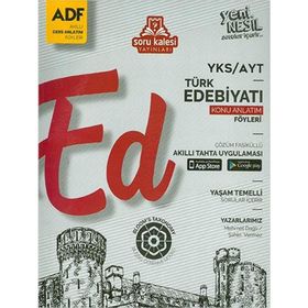 Soru Kalesi Yayınları AYT Türk Edebiyatı Çek Kopart Akıllı Soru Bankası Föyü