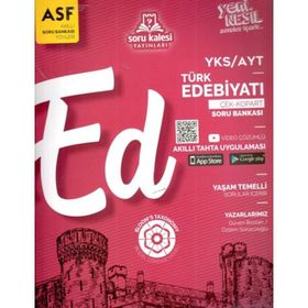 Soru Kalesi Yayınları AYT Türk Edebiyatı Çek Kopart Akıllı Soru Bankası Föyü