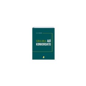 Sorularla Adi Konkordato - Cenk Akil