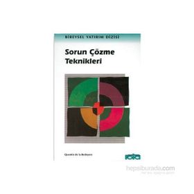 SORUN ÇÖZME TEKNIKLERI - QUENTIN DE LA BEDOYERE