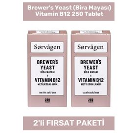 Sorvagen Brewer's Yeast Vitamin B12 250 Tablet
