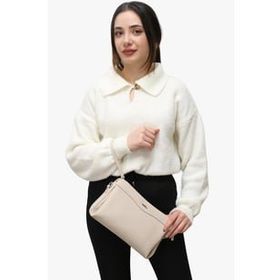 Sosela 67-6012 Daine Bej Kadın Portföy Çanta
