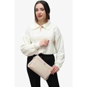 Sosela 67-6012 Daine Bej Kadın Portföy Çanta