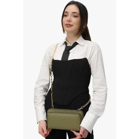 Sosela 67-7142 Eliza Haki Kadın Çarpraz Askılı Çanta
