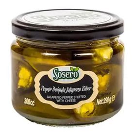 Sosero 290 gr Peynir Dolgulu Jalapeno Biber