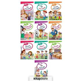 Sosyal Becerilerim Serisi 10 Kitap Takım - Kollektif Heyet-Kurul-Komisyon