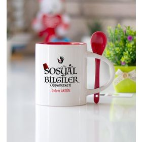 Sosyal Bilgiler Öğretmeni Kupa Bardak