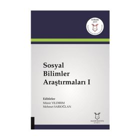 Sosyal Bilimler Araştırmaları 1 - Münir Yıldırım