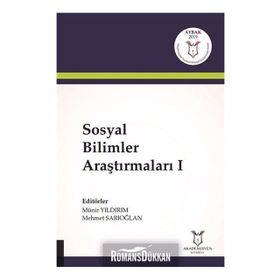 Sosyal Bilimler Araştırmaları 1 - Münir Yıldırım