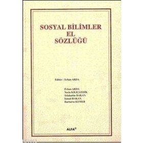 SOSYAL BILIMLER EL SÖZLÜĞÜ (CILTLI) - ERHAN ARDA
