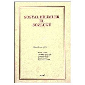 SOSYAL BILIMLER EL SÖZLÜĞÜ (CILTLI) - ERHAN ARDA