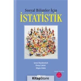 Sosyal Bilimler için İstatistik - Doç. Dr. Nilgün Köklü