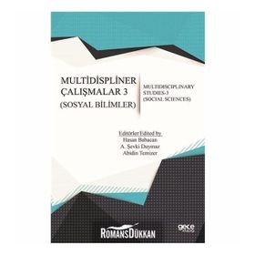 Sosyal Bilimler - Multidispliner Çalışmalar 3 - Kolektif